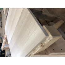 Eiche, Leimholz, Glattkant, Geschliffen, mit Fase, 20mm Stärke - nach Wunschmaß
